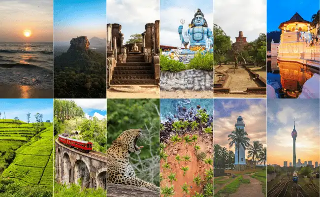 2 week travel itinerary sri lanka